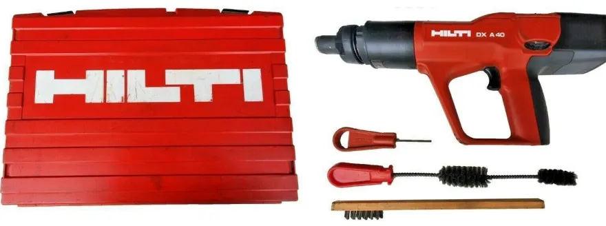 Hilti DX Bolzensetzgerät 450, 36 M, A 40, A 41, A 460, A 5 mit Koffer + Magazin