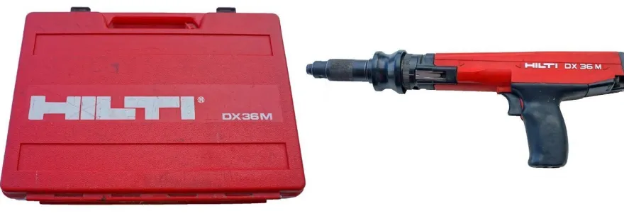 Hilti DX Bolzensetzgerät 450, 36 M, A 40, A 41, A 460, A 5 mit Koffer + Magazin