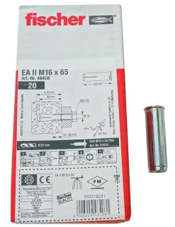 Hilti HKD Kompaktdübel Metall Spreizdübel, l Fischer EA 2, Edelstahl
