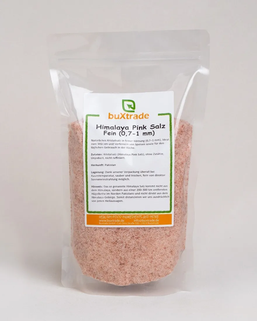 Himalaya Pink Salt Fine (0,7-1,0mm) 5x 1 kg