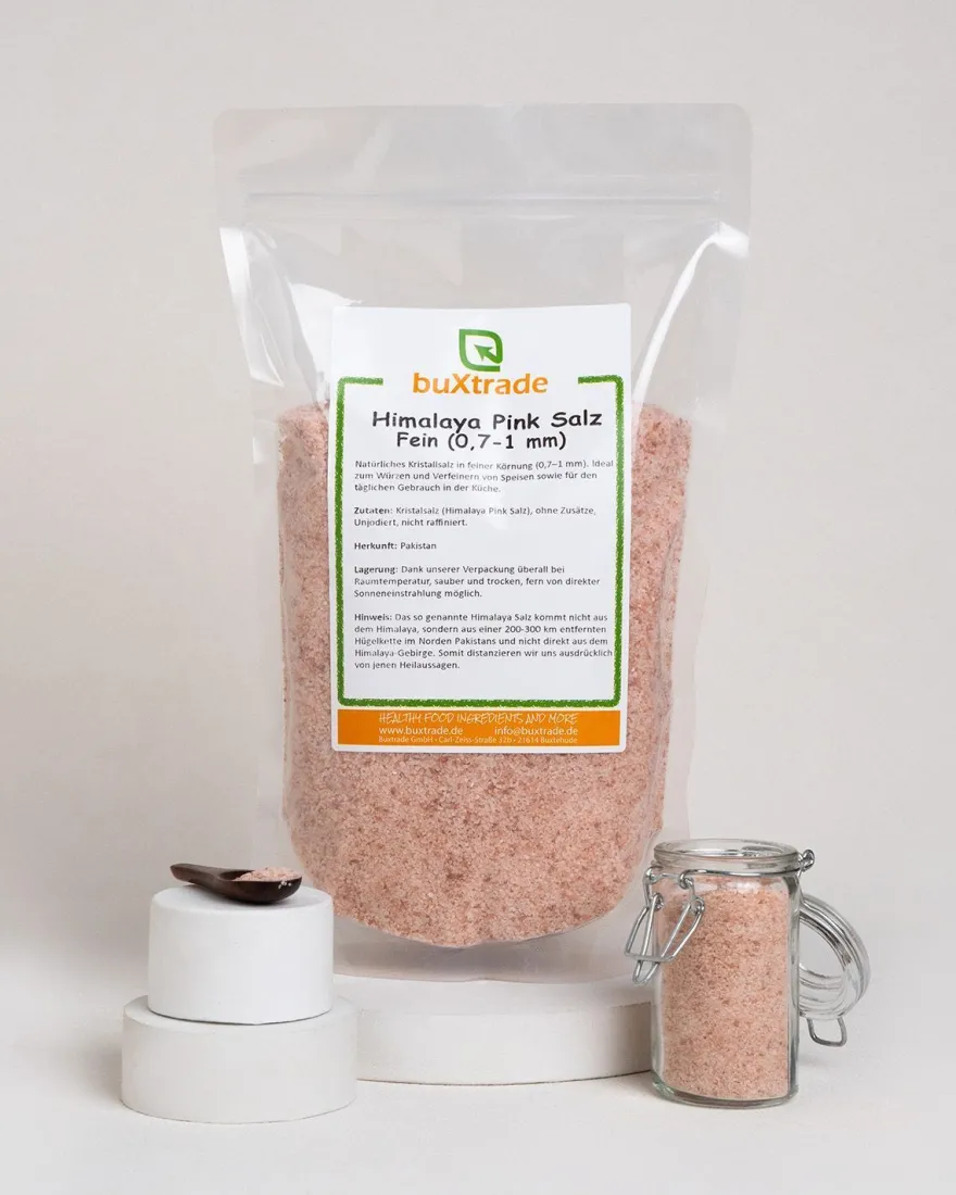 Himalaya Pink Salt Fine (0,7-1,0mm) 5x 1 kg