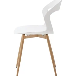 HJhomeheart Moderner Esszimmerstuhl 4er-Set, skandinavischer Stil, mit