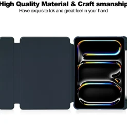 Hülle für Apple iPad Pro 11 2024 M4 5. Gen 11 Tasche Cover Schutzhülle mit Stand