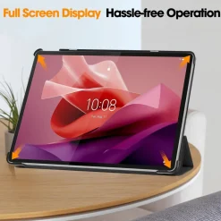 Hülle für Lenovo Tab P12 2023 TB-370FU TB-371FC 12.7 Zoll Smart Cover Etui mit ... -><noscript><img width=