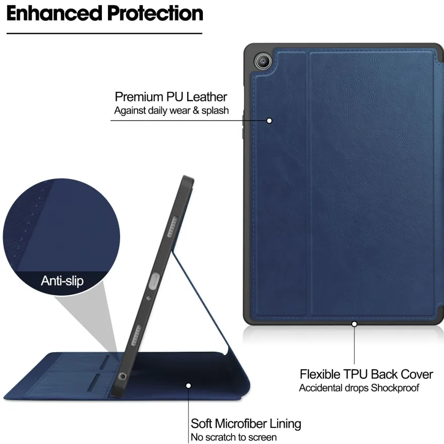 Hülle für Samsung Galaxy Tab A9+ Plus 2023 X210 X215 11 Zoll Smart Cover Etui