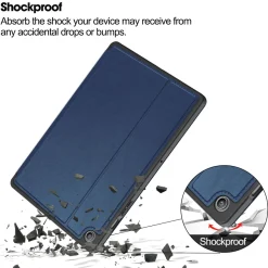 Hülle für Samsung Galaxy Tab A9+ Plus 2023 X210 X215 11 Zoll Smart Cover Etui