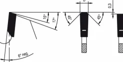 HM/ Widia Kreissägeblatt für Alu 370 x 30 Z 90 GUHDO, für Elu