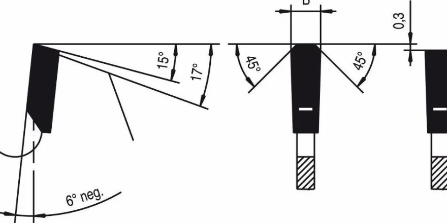 HM/ Widia Kreissägeblatt für Alu 370 x 30 Z 90 GUHDO, für Elu