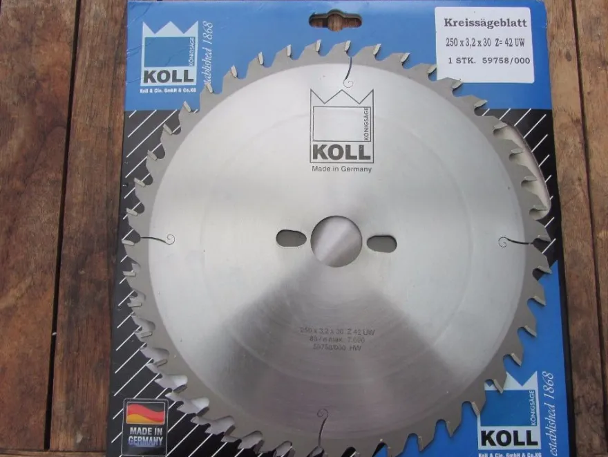 HM/ Widia Kreissägeblatt 250 x 30 Z 42 Koll Königsäge