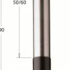 HM-Zylinderkopfbohrer/ Kunstbohrer 20 x 90 Z 2 + 2 CMT