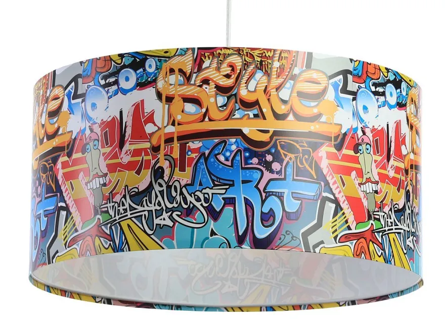 Hängeleuchte Foto 102 Kunststoff Weiß Lampenschirmhöhe 20 30 Multicolor