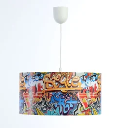 Hängeleuchte Foto 102 Kunststoff Weiß Lampenschirmhöhe 20 30 Multicolor