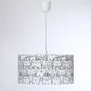 Hängeleuchte Foto 102 Kunststoff Weiß 40 Lampenschirmhöhe 20 Multicolor19