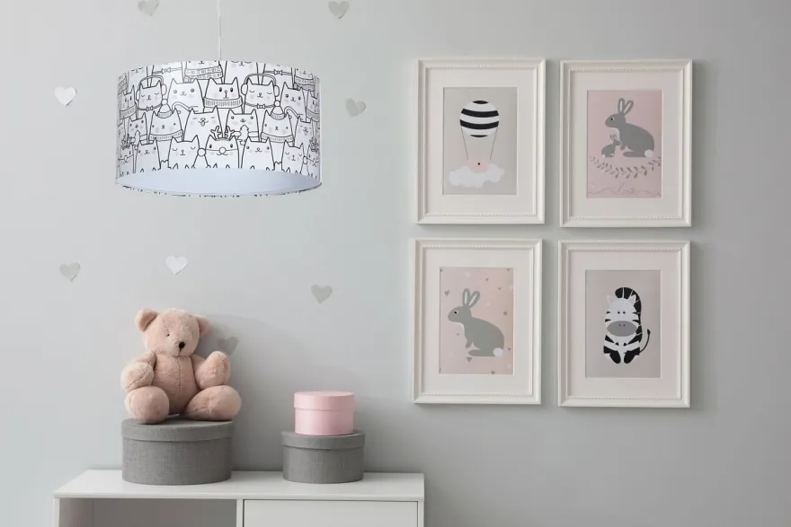 Hängeleuchte Foto 102 Kunststoff Weiß 40 Lampenschirmhöhe 20 Multicolor19