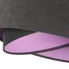 Hängeleuchte Galaxy 102 Lampenschirmhöhe 23 50 Metall Weiß Dunkelgrau, Lila