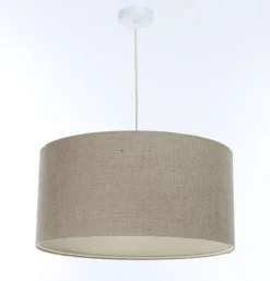 Hängeleuchte Glamour Elegant 60cm Beige-Braun