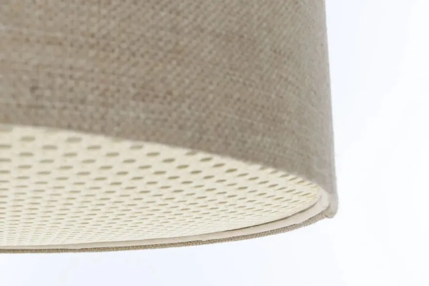Hängeleuchte Portland Rattan Elegant 40cm Lampenschirmhöhe 15