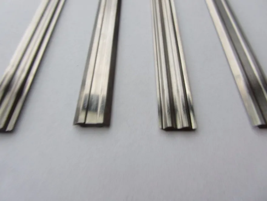 Hobelmesser 530 mm System Tersa 4 Stück Qualität HSS