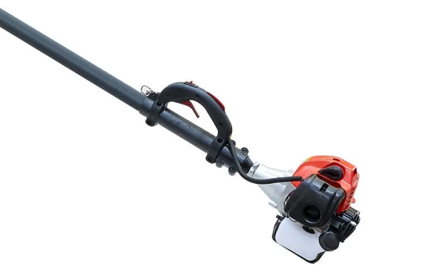 Hochentaster Teleskop Motorsäge Astsäge Benzin Kettensäge Langstiel 4m 1,3 PS