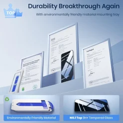 Hoerrye Sichtschutz Panzerglas für Samsung Galaxy S25 FE - 9H+ Härte, 24°