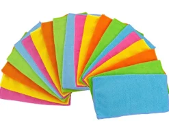 Hoffmanns 20 x Reinigungstücher Mikrofaser Pack farblich sortiert 32006