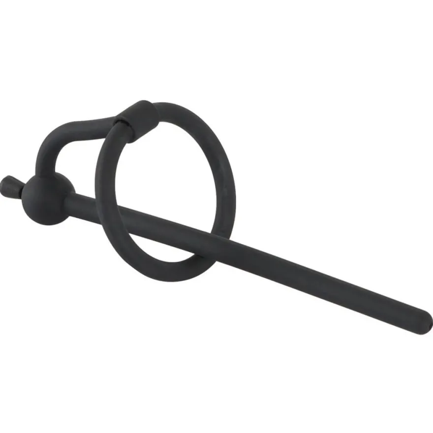 Hohler Silikon Penis-Plug Eichelring NS-Spiele Dilator Männer Sex-Spielzeug