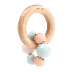 Holz Babyrassel – Motorikspielzeug für Babys