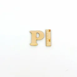 Holzbuchstabe Buchstaben Rohling A-Z Holz Kinderzimmer für Türschild Name CB 3cm