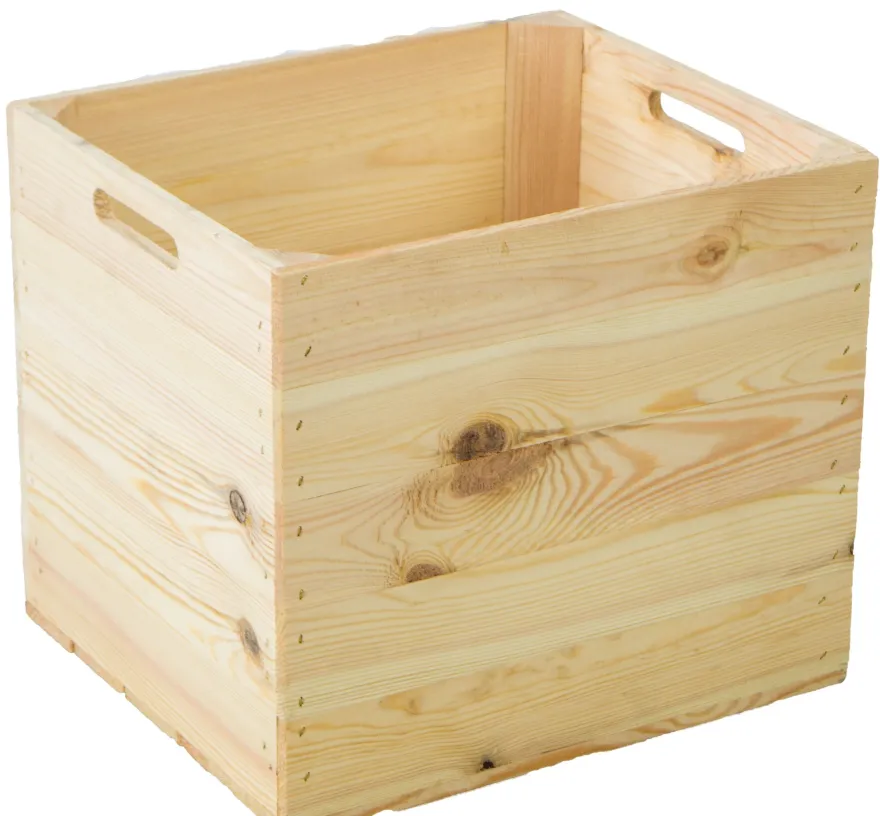 Holzkiste Natur passend für Kallax und Expeditregale