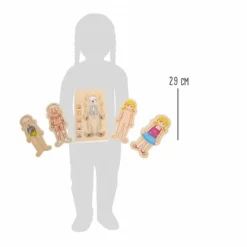 Holzpuzzle Anatomie
