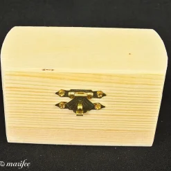 Holz-Truhe, Schatzkiste, Geschenkbox, 100 x 52x 60 mm Art.-Nr. 12235