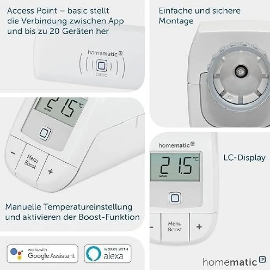 Homematic IP Smart Home Heating Starter