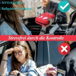 HONYAO Verbandskasten Auto 2026 - KFZ-Verbandtasche nach DIN 13164, Erste Hilfe