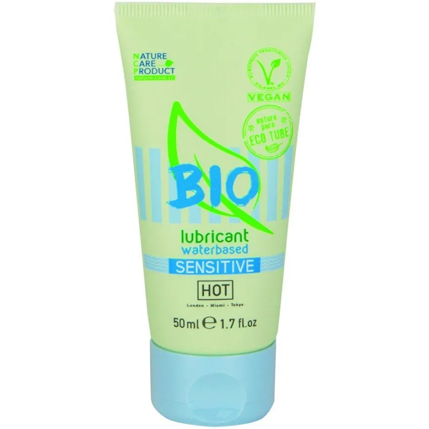HOT BIO Sensitive wasserbasiertes Gleitgel - 50 ml