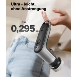 HOTO Akku Elektrische Reinigungsbürste mit 6 Bürstenköpfen, IPX7 Wasserdicht