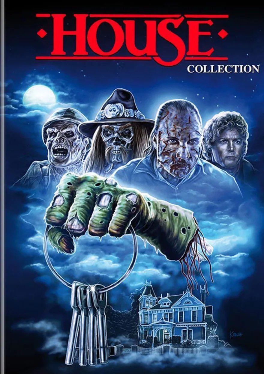 HOUSE 1-4 (Ultra HD Blu-ray & Blu-ray) - N.S.M Records - (Ult