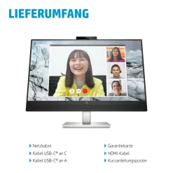 HP E-Display E27m G4 68,58cm 27Zoll IPS QHD 2560x1440 16:9 1000:1 5ms 300nits H... -><noscript><img width=