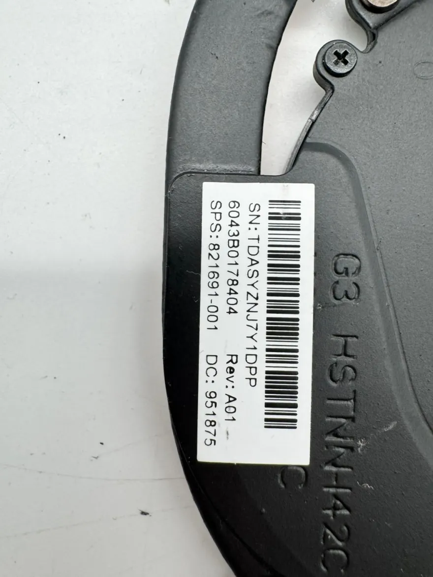HP EliteBook 820 G3 Cooling Fan Lüfter 821691-001