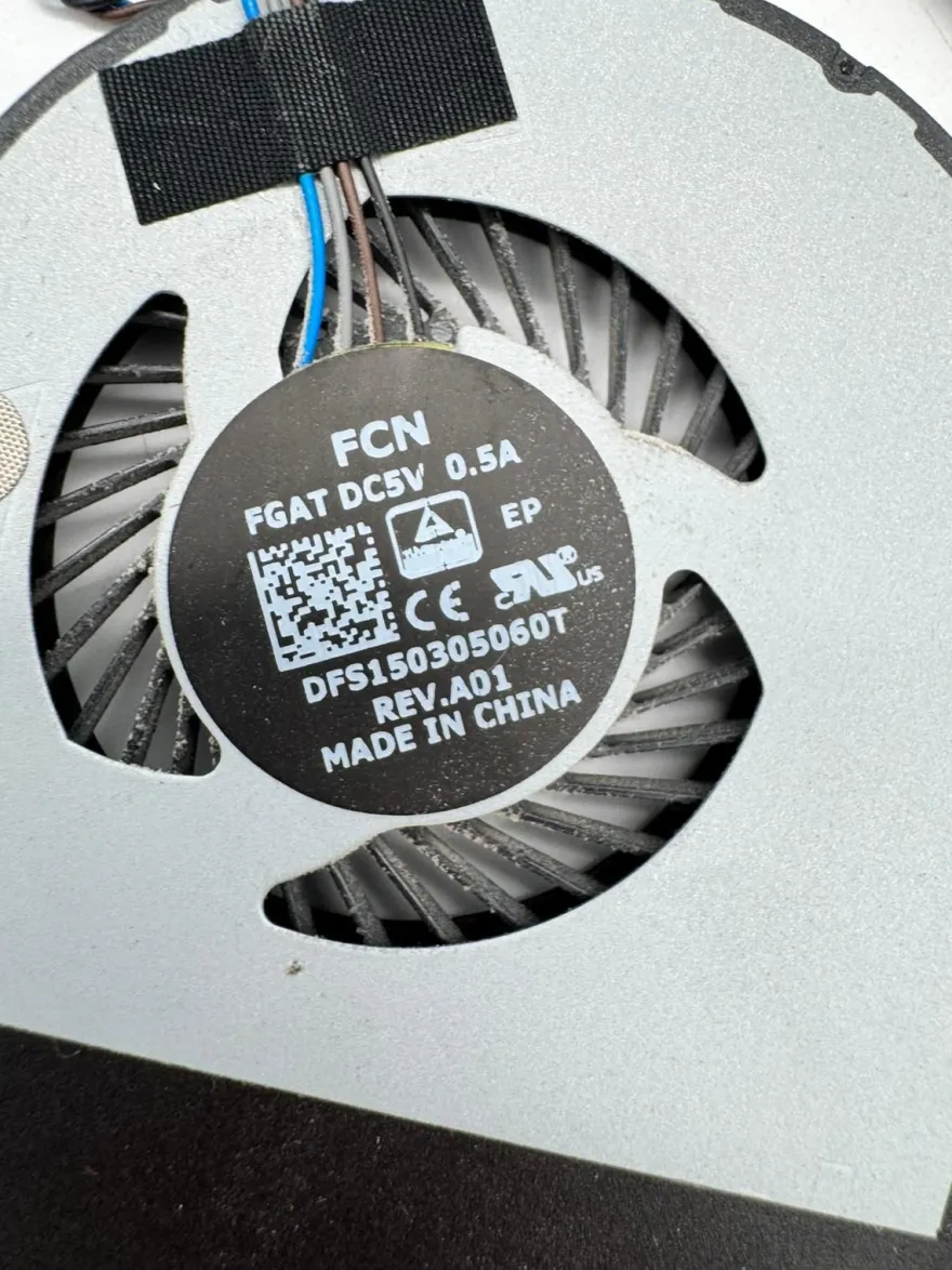 HP EliteBook 820 G3 Cooling Fan Lüfter 821691-001