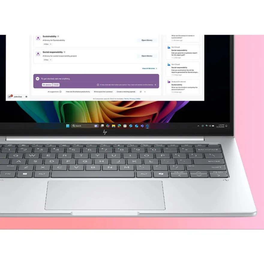 HP EliteBook 8 G1i Notebook Next Gen AI - 174°-Scharnierdesign - Intel Core Ult... ->