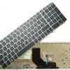 HP Probook 6560b 6565b 8560p Serie Notebook QWERTZ Tastatur DE silber Rahmen NEU