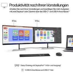 HP Serie 7 Pro 27 Zoll QHD-Monitor – 727pq, 68,6 cm (27
