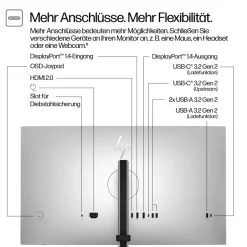 HP Serie 7 Pro 27 Zoll QHD-Monitor – 727pq, 68,6 cm (27