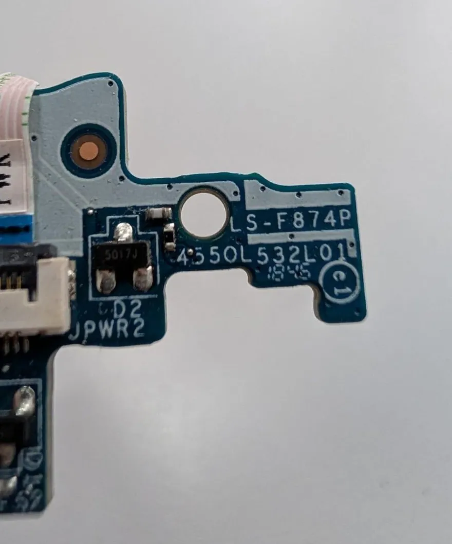 HP ZBook 15V G5 USB Board Powerbutton Board mit Kabel LS-F841P LS-F874P