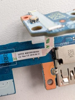 HP ZBook 15V G5 USB Board Powerbutton Board mit Kabel LS-F841P LS-F874P