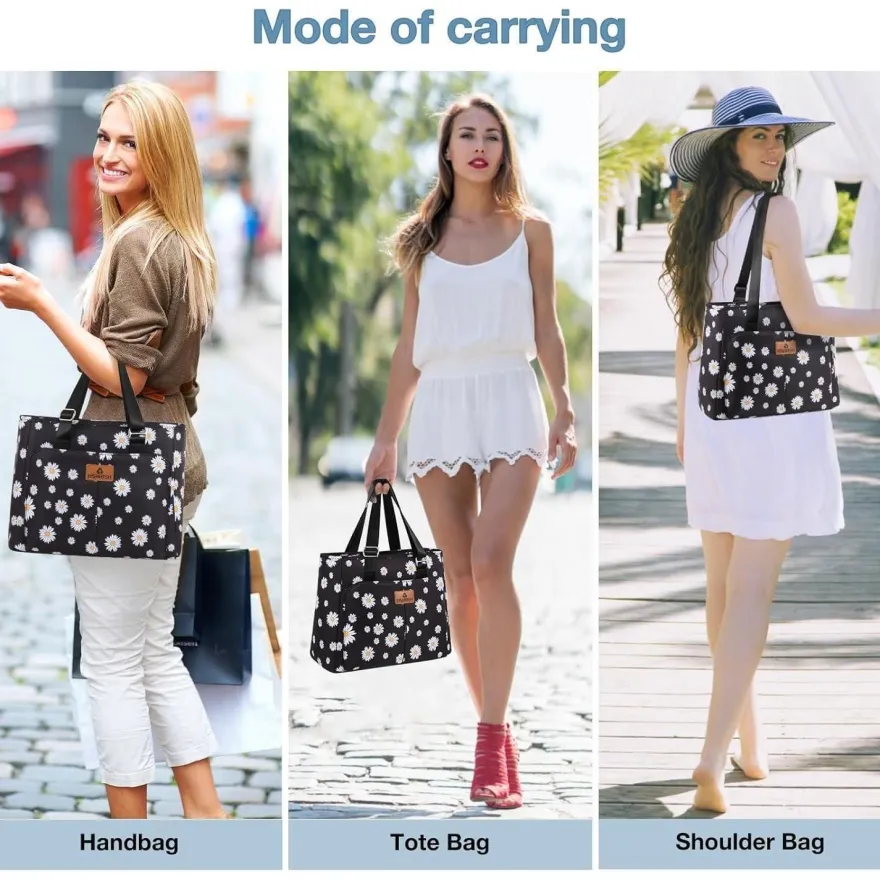 Hshrish Lunchtasche Damen 12L, wasserdicht & auslaufsicher, isoliert, ideal für