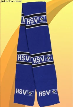 HSV Schal Wendeschal Hamburger SV Fanschal Logo Baumwolle Gr. 150x16cm NEU