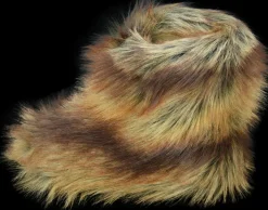 Hüttenschuhe Hausschuhe Yeti Fell Lammfell 100% Schafwolle Pantoffeln Gr.35-48