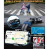 HTU Kfz Handyhalterung Auto mit Saugnapf & Lüftung, biegsamer Arm, 360°