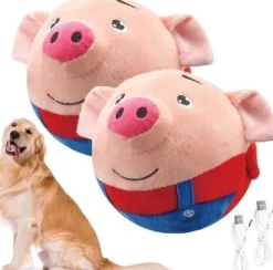 Hundeball Aktives bewegliches Haustier Plüsch Plüschtiere Spielzeug /